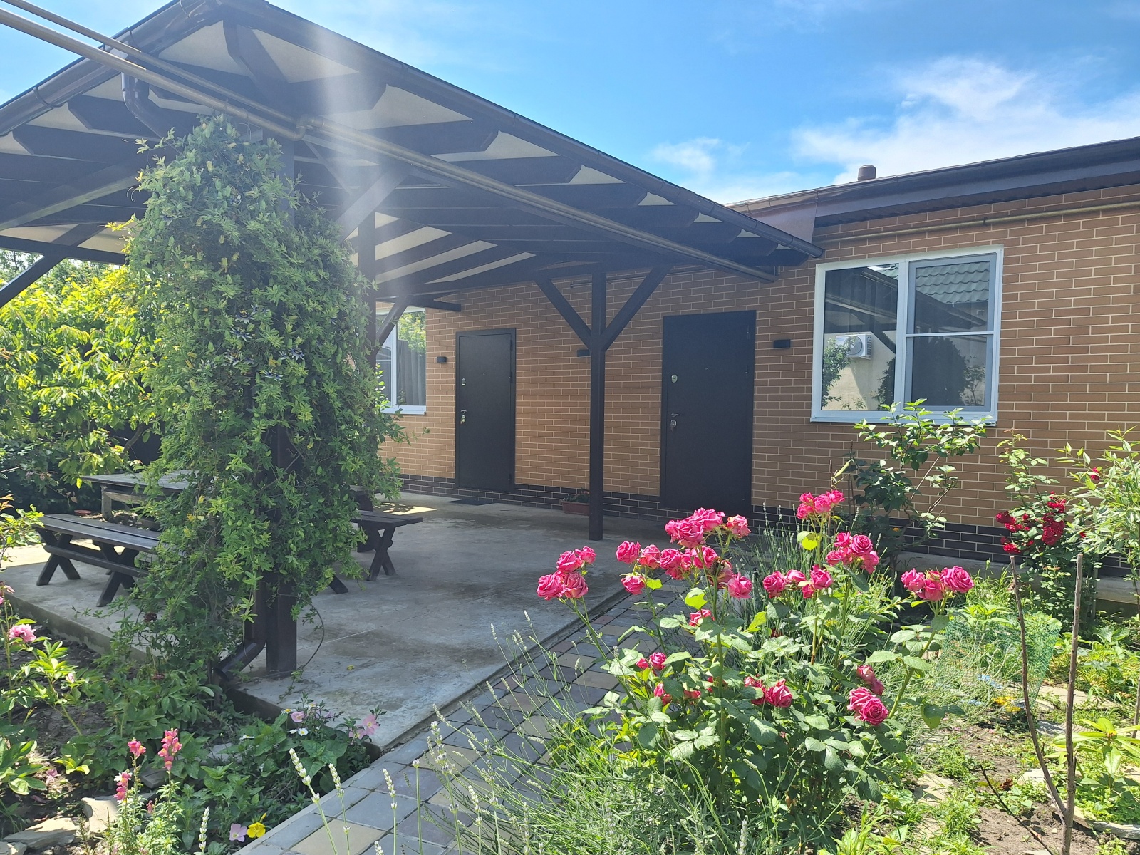 Студия Премиум Люкс с двором