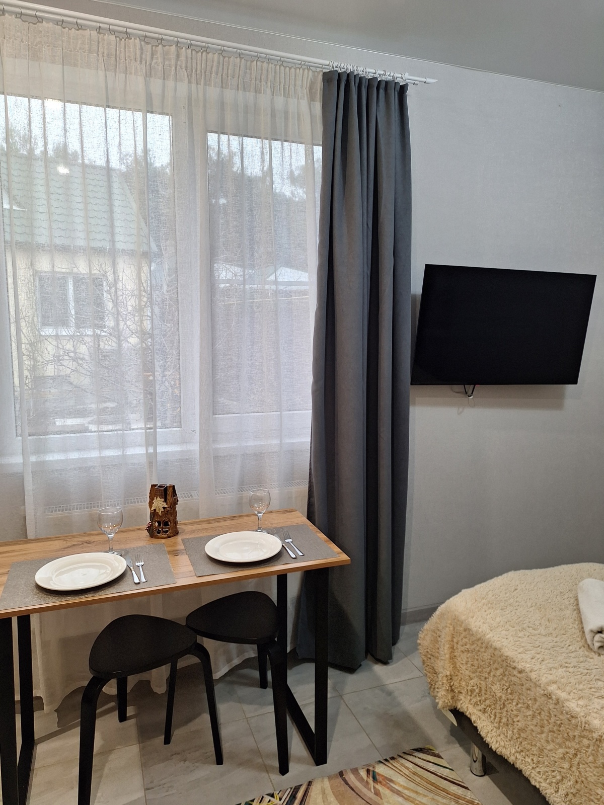 Студия Премиум Люкс с двором