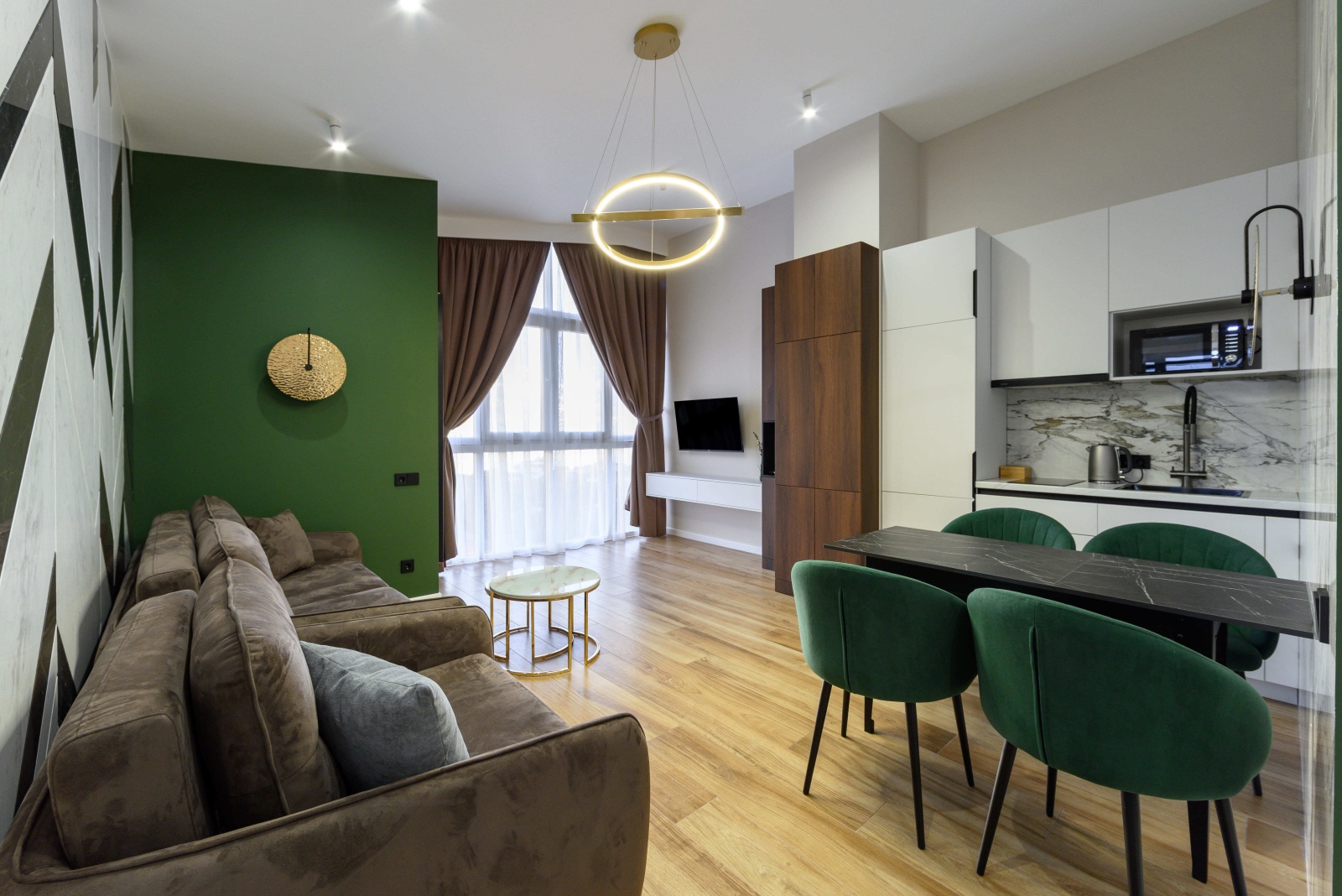 Апартамент с панорамным видом на бухту