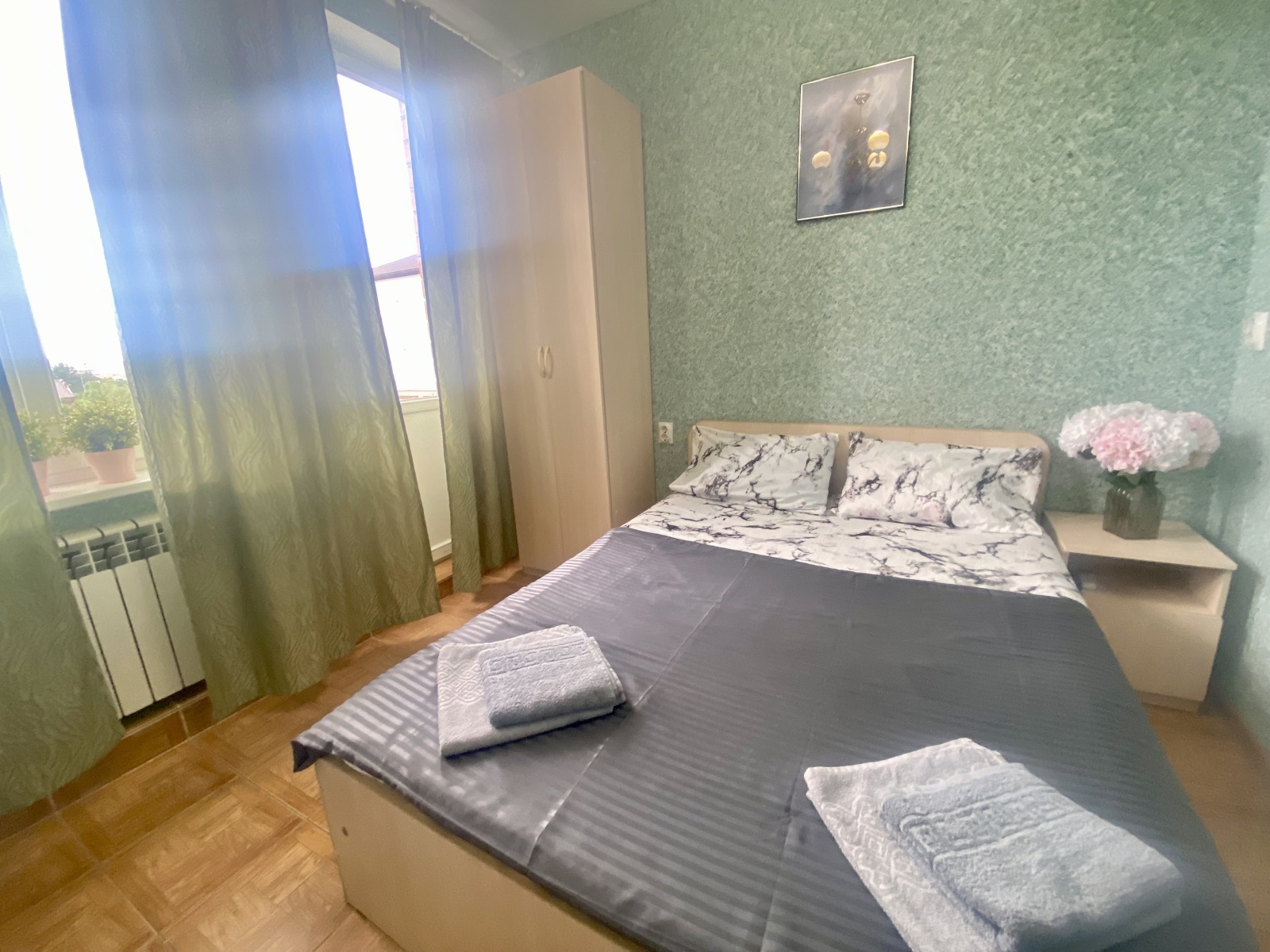 Двухместный номер с балконом в Гостевом доме в Центре