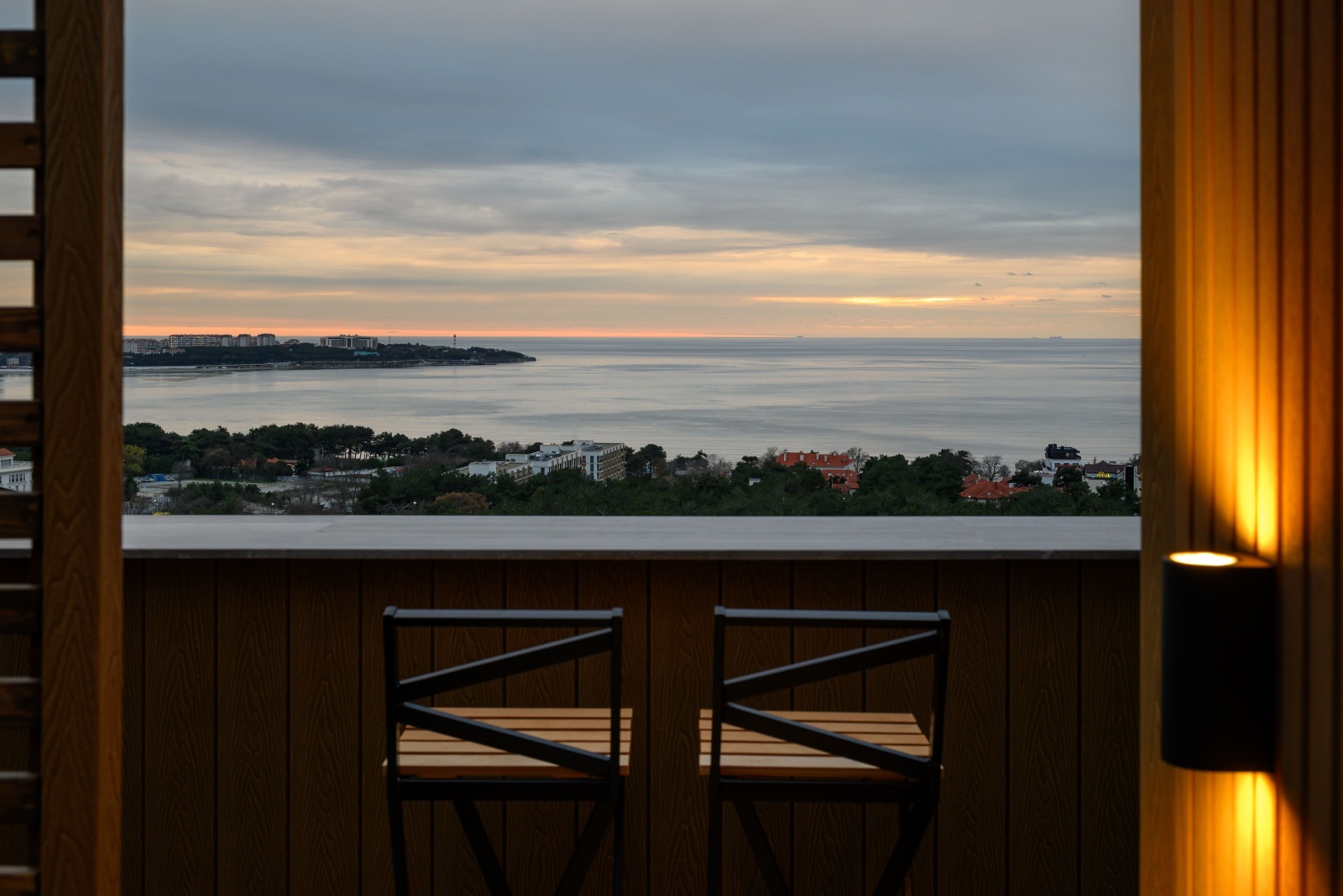 Апартамент с панорамным видом на бухту